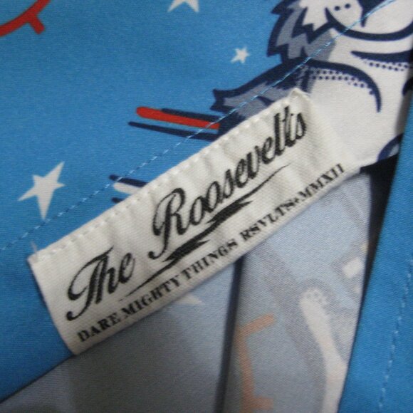 Roosevelts Top Gun Wingman RSVLTS Shirt Men's Blue Maverick Goose Size 4 -5 XL - Picture 12 of 12